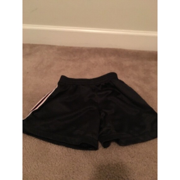 Champion Girls Black Mesh Shorts Gym Walking Running with Side Stripe Size Small - Picture 8 of 8